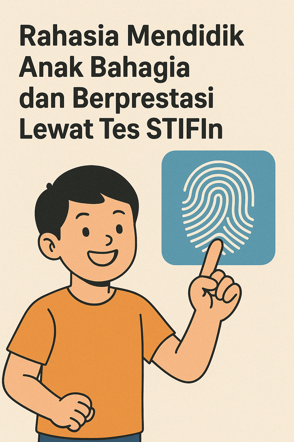 Rahasia Mendidik Anak Bahagia dan Berprestasi Lewat Tes STIFIn